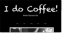 Desktop Screenshot of idocoffee.com